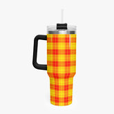 MacMillan Clan Tartan Crest 40 oz Insulated Tumbler with Handle